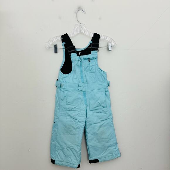 Columbia Blue Snowpant Bib Overalls Kids Size 3T - Picture 1 of 7